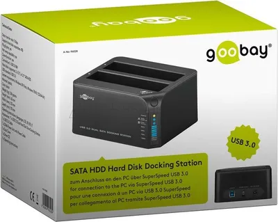 Produktbild von USB-SATA HDD Dual Docking Station USB3.0