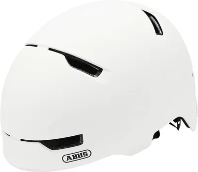 Produktbild von ABUS Stadthelm Scraper 3.0 - Robuster Hartschalen-Fahrradhelm  L (57-61 cm​) für den Stadtverkehr - für Damen und Herren - Weiß Matt,