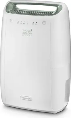 Immagine prodotto di Deumidificatore DeLonghi DEX212SF, funzione lavanderia, portata d'aria 125 m3/h, capacità 2,1 L