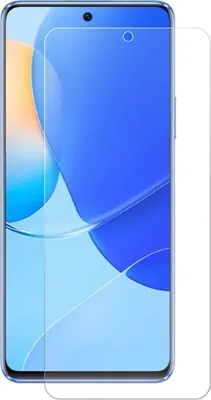 A clear screen protector is shown on a smartphone.