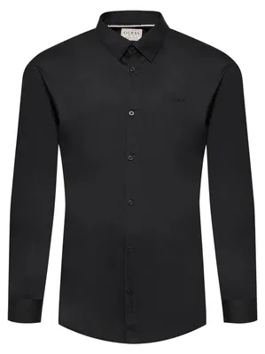 Image de Guess - Chemise pour homme NA1215 (L) (noir)