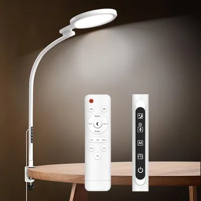 Immagine prodotto di Lampada da scrivania a LED dimmerabile regolabile 5 colori 10000 lux.