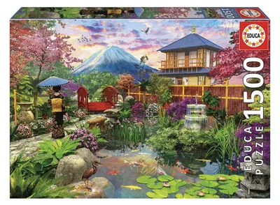 Image de Educa Borras Puzzle 1500 pieces Jardin japonais