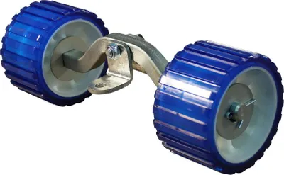 Knott Kimmrolle set+stütze blau 6B3508.101