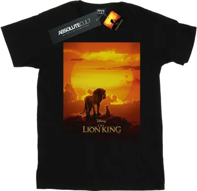 Produktbild von Disney - "The Lion King" T-Shirt für Herren BI32483 (S) (Schwarz)