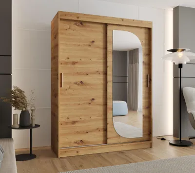 Obrázok produktu pre Šatníková skriňa 150 cm CEYDA - dub artisan