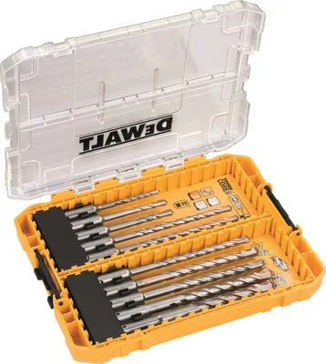 Image de Coffret Toughcase de 10 Forets béton SDS+ DEWALT DT70753-QZ