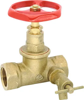 Obrázek produktu pro Kohout průběžný 1/2" s vypouštěním