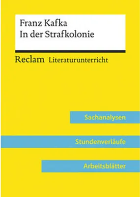 Immagine prodotto di Franz Kafka: In der Strafkolonie (Lehrerband)
