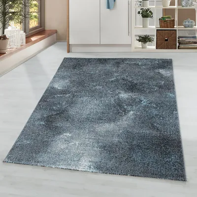 Produktbild von Ayyildiz Hali OTTAWA801504203BLUE, Teppich, Polypropylen (PP), Blau, Rechteck, 800 mm, 1500 mm