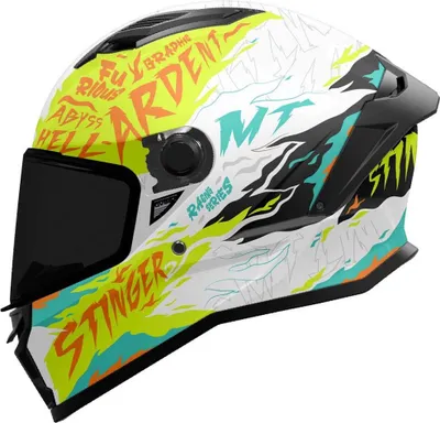 Zdjęcie produktu dla Mt Helmets Stinger 2 Ardent kask pełnotwarzowy biały M biały M