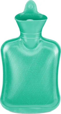 Immagine prodotto di relaxdays Borsa dell'acqua calda turchese da 1 litro