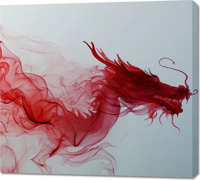 Produktbild von Bild 100x90cm Drachenaufstieg