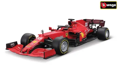 Image de Bburago 1:18 Ferrari Racing - SF21 - #55 Carlos Sainz