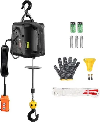 Obrázek produktu pro Elektrický naviják 2 v 1 s motorem o výkonu 1500 W – dosah 7 m – 2 provozní režimy – černý