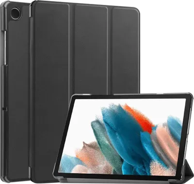 Produktbild von Samsung Galaxy Tab A9 Hülle - Tri-Fold Ständer Klapphülle mit Schlaf/Wach-Funktion - Schwarz