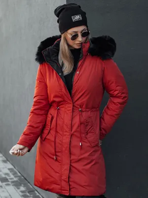 Zdjęcie produktu dla Dstreet Parka damska Trendnel czerwona M
