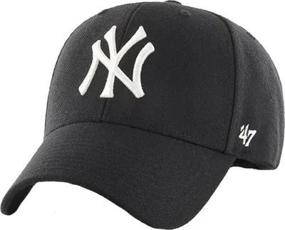 Produktbild von 47 Brand New York Yankees MVP Cap B-MVPSP17WBP-BK, Kappe, Uni, Schwarz
