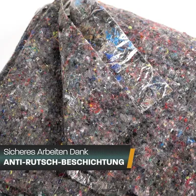 Produktbild von Hinrichs Malervlies 10 m 180g/m² - 2 x 5m² Zuschnitt Abdeckvlies rutschfest
