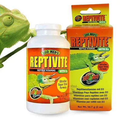 Image de Zoomed Reptivite 57G - vitamines complètes pour reptiles avec vit. D3