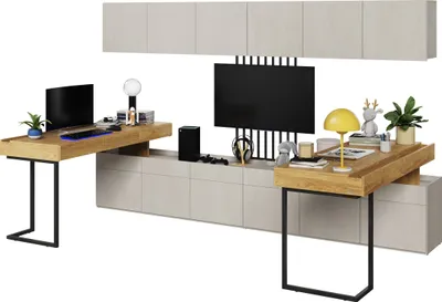 Produktbild von Furniture24 Wohnwand TEEN FLEX SET-06A