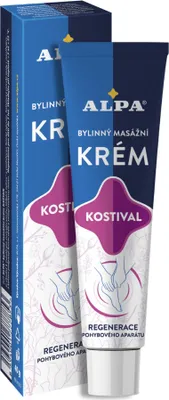 Produktbild von ALPA Kräuter-Massagecreme mit Beinwell 40 g – für die natürliche Linderung von Gelenk- und Muskelschmerzen