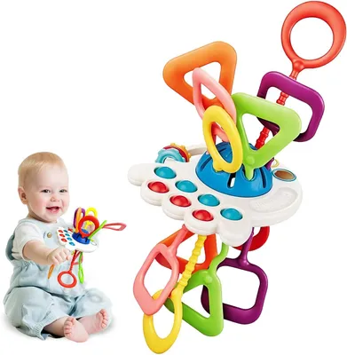 Immagine prodotto di Giocattolo sensoriale per bambini – Giocattolo Montessori per bambini dai 18 mesi in su
