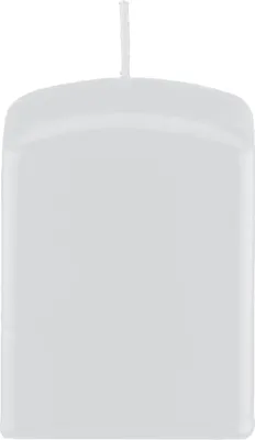 Produktbild von Quader Kerzen Weiß 25 x Ø 7/7 cm, 4 Stück
