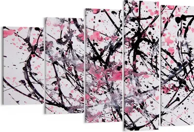 Produktbild von Bild auf Leinwand - Leinwandbild - Abstraktion modern - 150x100cm - Wand Bild - Wanddeko - Leinwanddruck - Bilder - Kunstdruck - Wanddekoration - Leinwand bilder - Wandkunst - EG150x100-3891