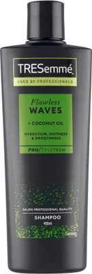 Image de TRESemmé Flawless Waves Shampooing pour cheveux ondulés et bouclés 400ml