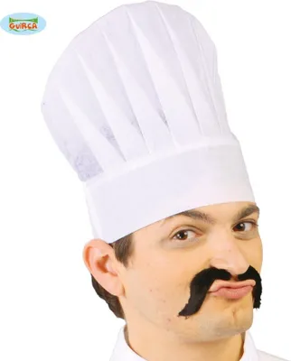 Produktbild von Köche Karneval Festlicher Partyhut Elegante Chef Mütze Dekoration Stilvolle Zubehör, Farbe: Weiß