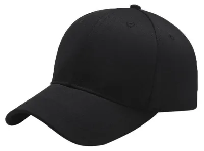 Immagine prodotto di Cappello da baseball unisex, regolabile, 100% cotone, colore nero, taglia unica