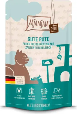 Obrázok produktu pre MjAMjAM 4260512870799, Dospelý, Akékoľvek plemeno, Turecko, 125 g, Bez obilnín