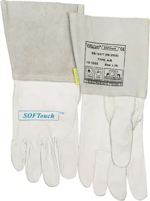Produktbild von WIG-Hands. Kalbsleder Gr. S 1Paar WELDAS