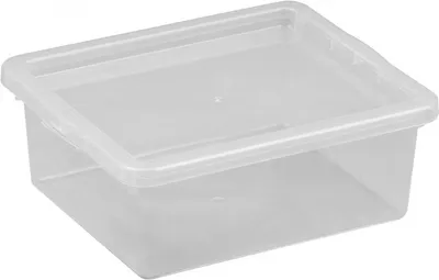 Produktbild von plast team Aufbewahrungsbox BASIC BOX, 1,7 Liter