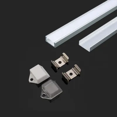 Zdjęcie produktu dla Taśmy LED - srebrny zestaw montażowy