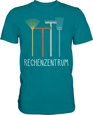 Produktbild von Rechenzentrum Gärtner Garten T-Shirt – Diva Blue / XL