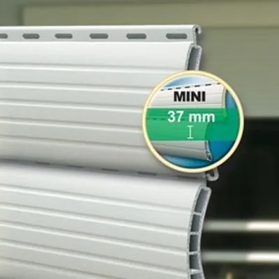 Produktbild von Schellenberg Rollladenprofil für System Mini Länge 180 cm, Breite 3,7 cm