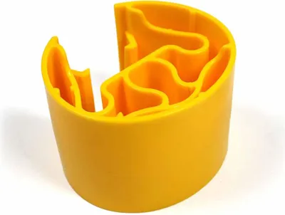 Produktbild von Regalschutz aus Kunststoff für Regalstützen von 100  -  120 mm Gelb  x  x  - Gelb - High - density polyethylene (HDPE) - Innenbereich - JOI - 016Y