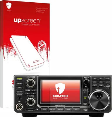 Produktbild von upscreen Schutzfolie für Icom IC-7300 Displayschutz Displayschutzfolie Folie Klar Transparent