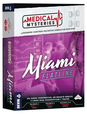 Produktbild von Devir Medical Mysteries Miami, Medizin, Gesellschaftsspiel, Kooperations- und Ab