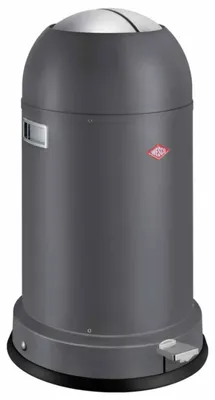 Image de Poubelle WESCO Tretabfalleimer 183631-77 KICKMASTER CL Soft, finition graphite mat, capacité de 33 litres / Conteneur à déchets / Poubelle