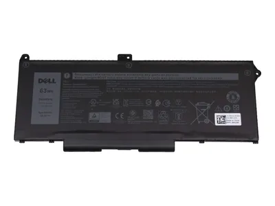Immagine prodotto di Dell - Laptop-Batterie - Lithium-Ionen - 4 Zellen - 63 Wh - für Latitude 5420, 5520, Precision 3560