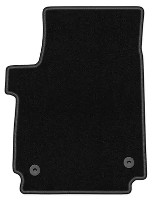 Produktbild von Fahrermatte Velours für Volkswagen Amarok 2010- (Pickup) – 1-tlg, Schwarz, passgenau – Wielganizator BASIC