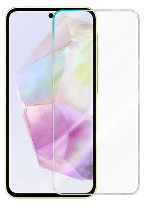 Produktbild von Cadorabo Schutzfolie für Samsung A35 in KRISTALL KLAR Gehärtetes Tempered Display-Schutzglas Panzerfolie