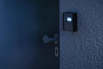 Immagine prodotto di ABUS cassaforte a chiave 787 LED H119xL82xP42mm con serratura a combinazione LED - 83854