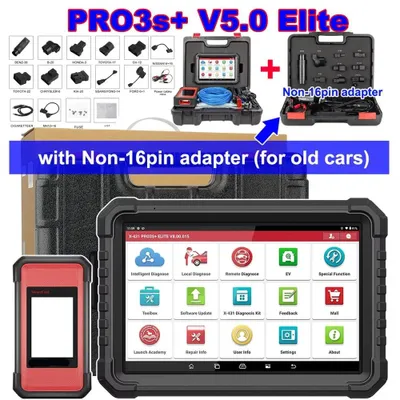 Obrázok produktu pre X431 PRO3S+ Elite – diagnostický prístroj – automobilový skener – OBD2 skener – nástroj na programovanie ECU