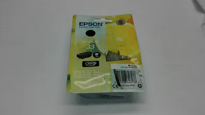 Zdjęcie produktu dla Epson Oranges Singlepack Black 33 Claria Premium Ink, Czarny, Tusz na bazie pigmentu, 6,4 ml, 1 szt., 250 stron(y)