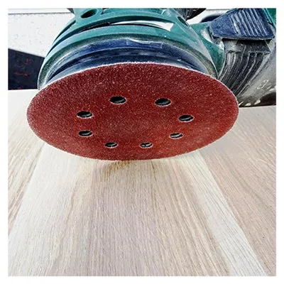 Produktbild von 50 Klett-Schleifscheiben Ø 125 mm Körnung 60 für Exzenterschleifer mit 8 Löchern
