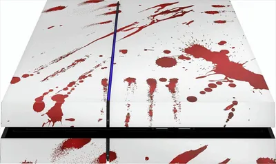 Produktbild von PS4 Skin - Design Aufkleber Zombie Blood